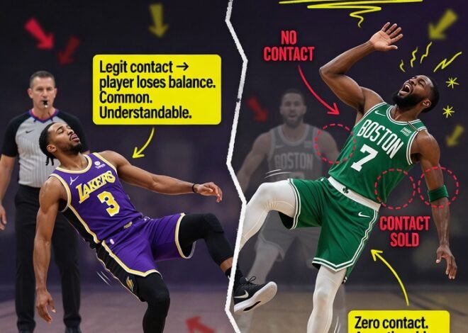 Flopping vs Flailing; What NBA Fans Need to Know