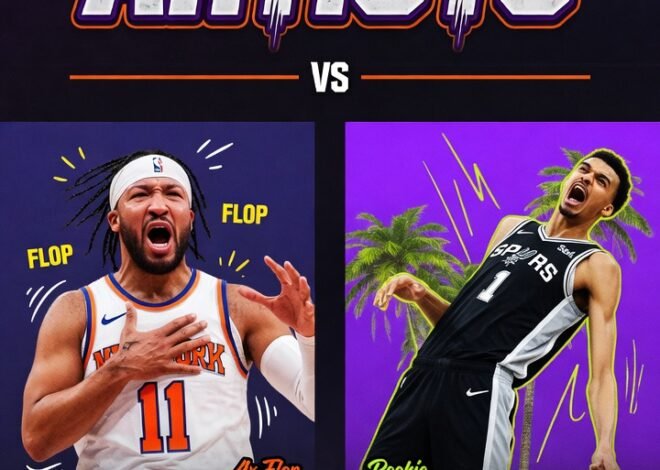 Flop Artists: Jalen Brunson vs Victor Wembanyama