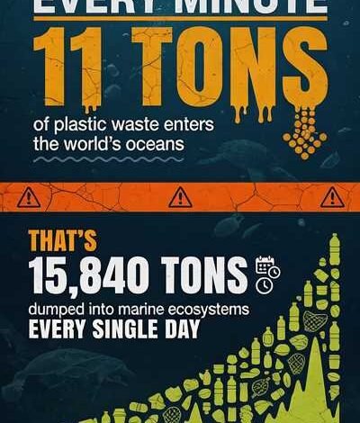 Every day, 15,840 tons of plastic are dumped into the ocean — and the clock is still ticking